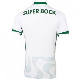 Jalkapallo Pelipaidat/Peliasut Sporting CP Kolmaspelipaita 2025-26 Valkoinen